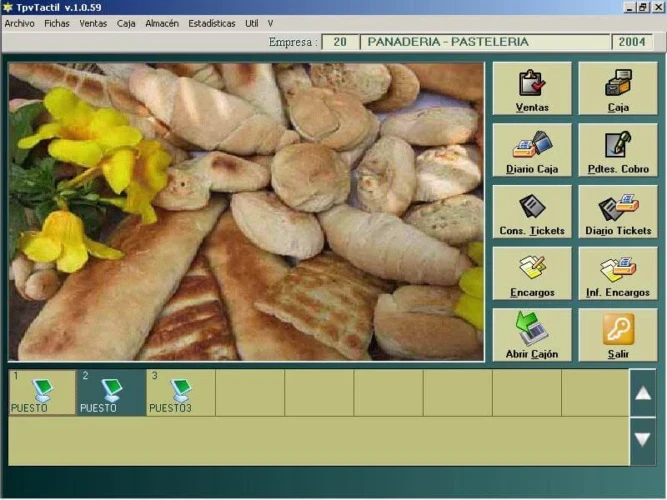 programa para Panaderías y Pastelerías
