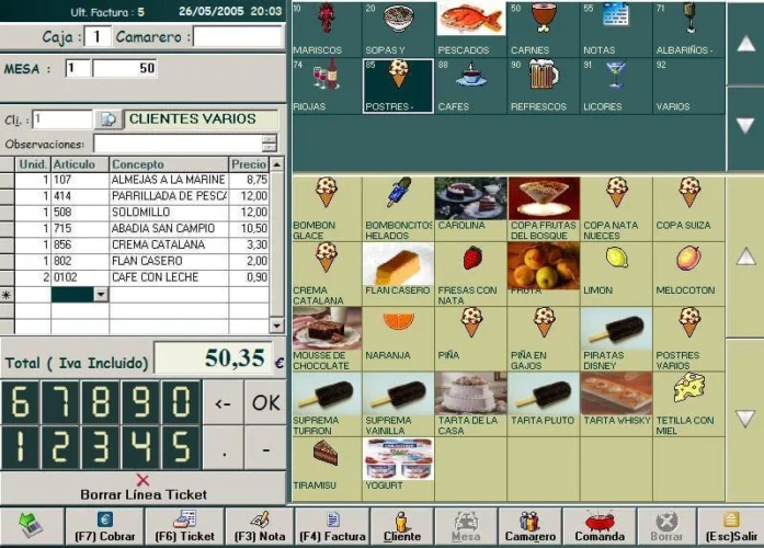 programa para restaurante
