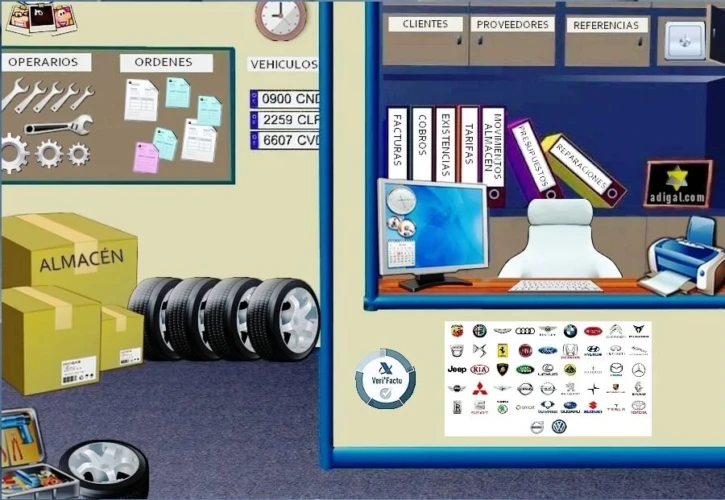 programa para taller mecanico de coches