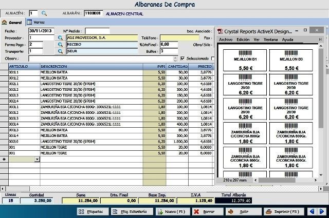control trazabilidad alimentaria