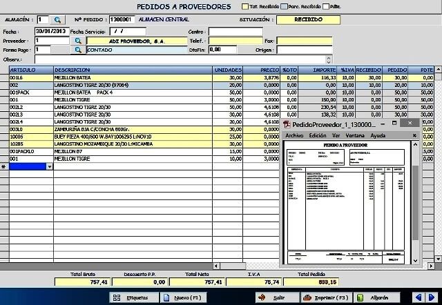 programa de gestion